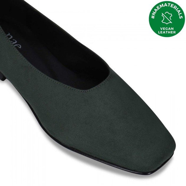 Melita Vegan Ballerina Flats Green