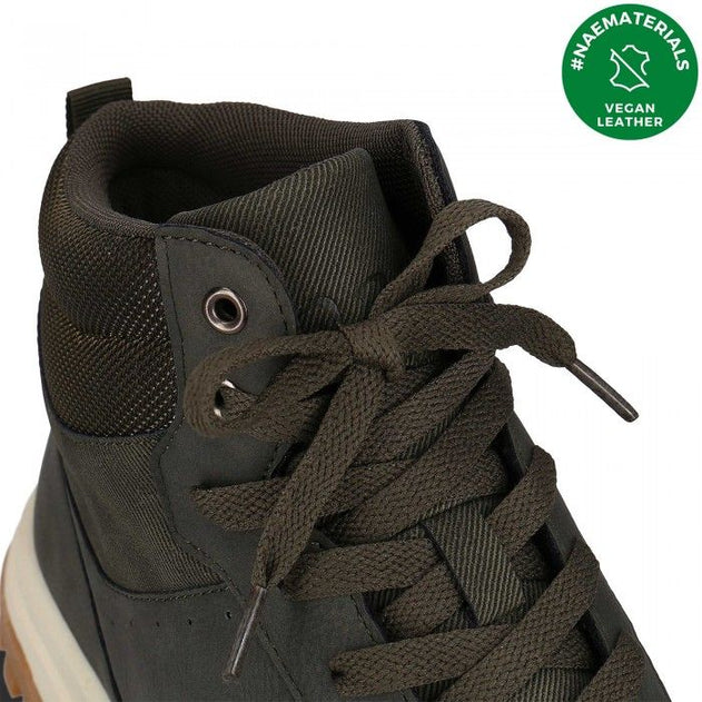 Eban Green High Top Sneakers Green