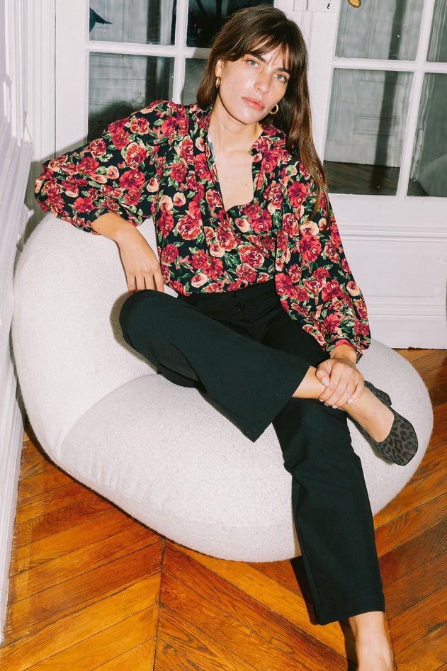 Hortensia Blouse Red