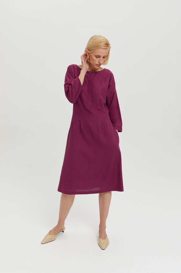 Lusin Dress Purple