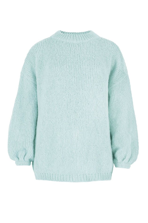 Salanida sweater, back view