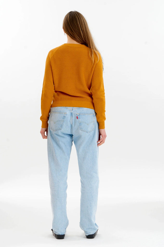 Komodo Fog sweater, back view