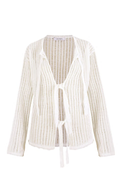 Salanida cardigan, back view