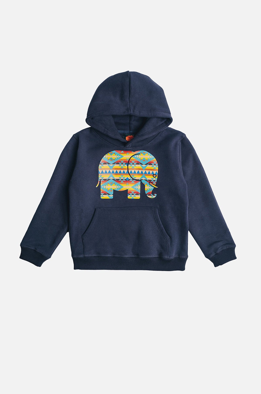 Kids' Organic Navajo Hoodie Trendsplant Blue
