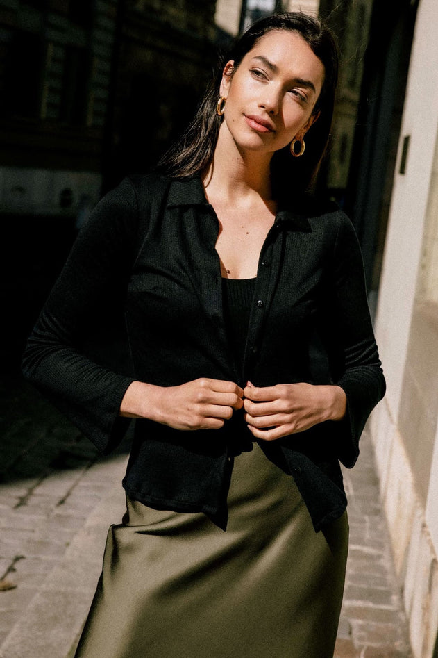 Mélisse Top Black