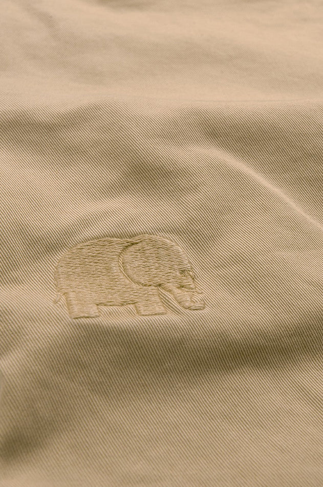 Ecodye Cotton Climber Shorts Sand Beige