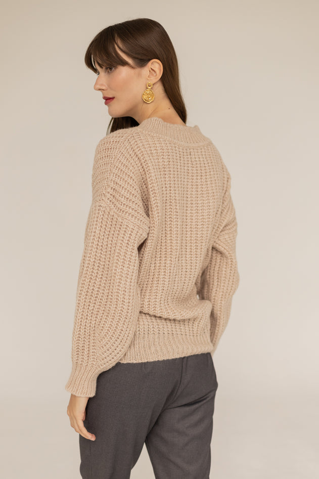 Enteliér Victoria sweater, back view