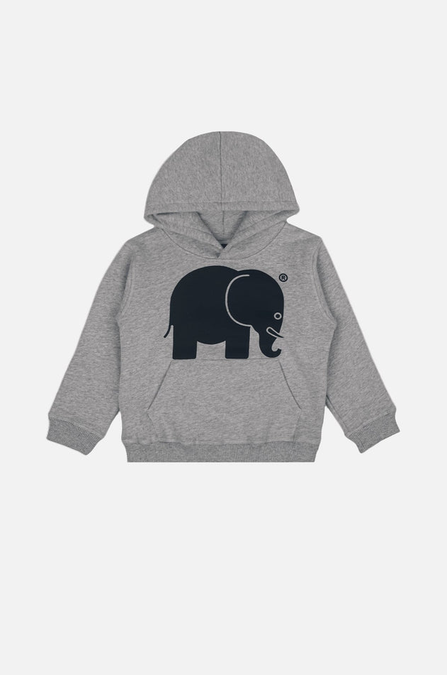 Kids' Organic Classic Hoodie Heather Grey