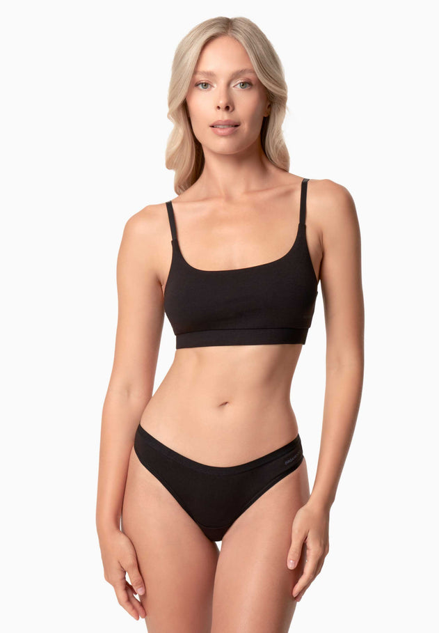 Beleen Bralette Musta