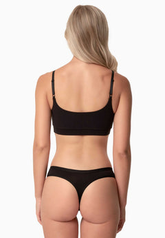 Beleen Bralette Musta