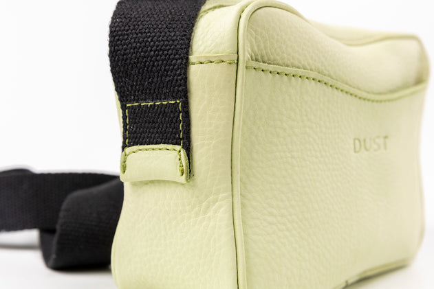 Leather Crossbody Sausalito Collection Pistachio
