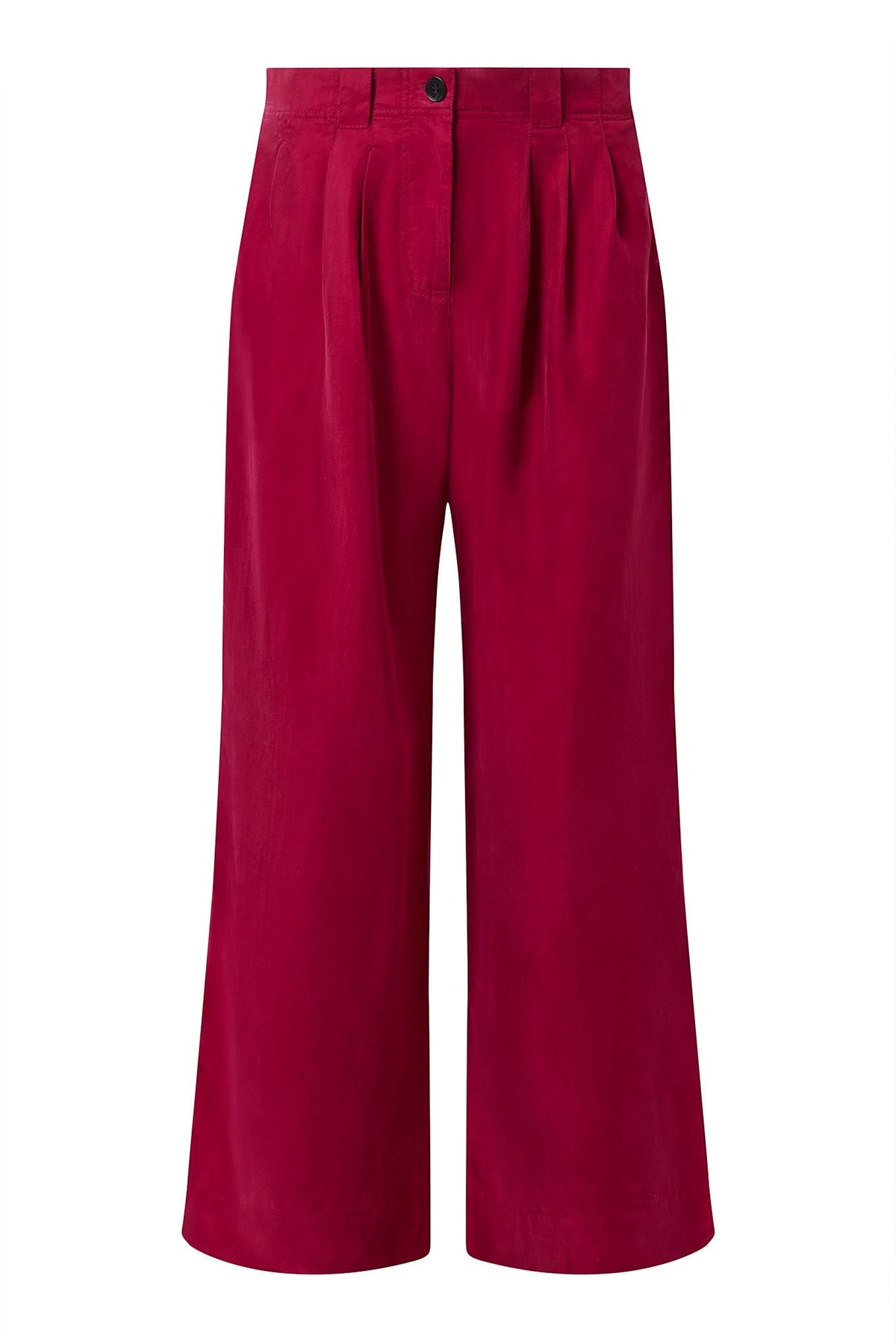 Lola Cupro Trousers Berry