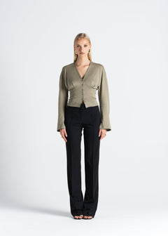 D'Arc Blouse Green