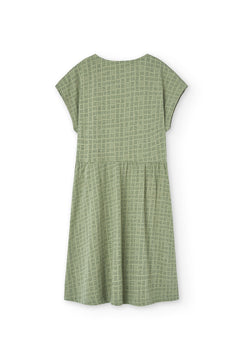 Kids' Hannia Wrap Dress Wicker Green