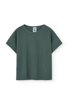 Kids' Haco Waffle Oversized T-Shirt Blue