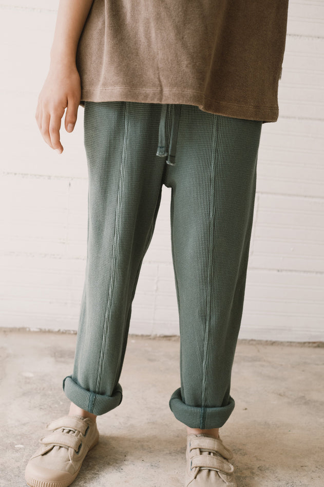 Kids' Hallow Waffle Pants Blue