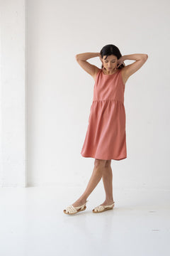 Hazel Tenzel Strap Dress Pink