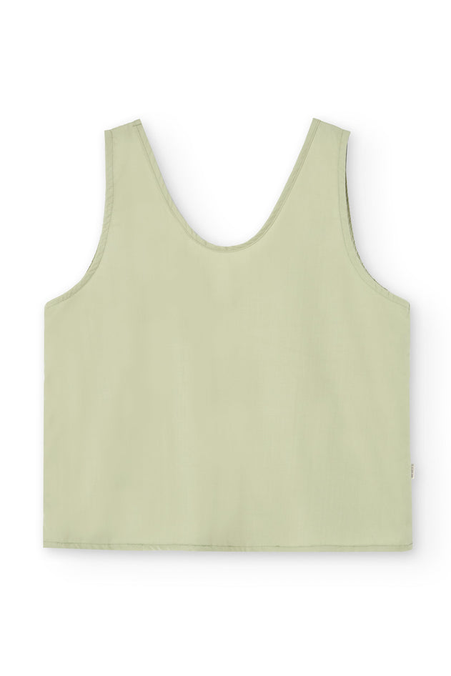 Holly Tencel Strap Top Jade Green