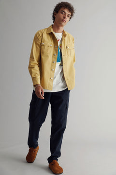 Jean Overshirt Sand Beige