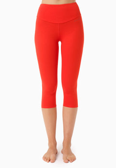 Lissa Capri Leggingsit Tulenpunainen