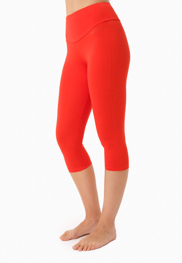 Lissa Capri Leggingsit Tulenpunainen