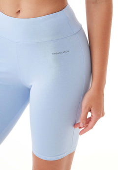 Lolla Biker Shortsit Luomupuuvilla Powder Blue