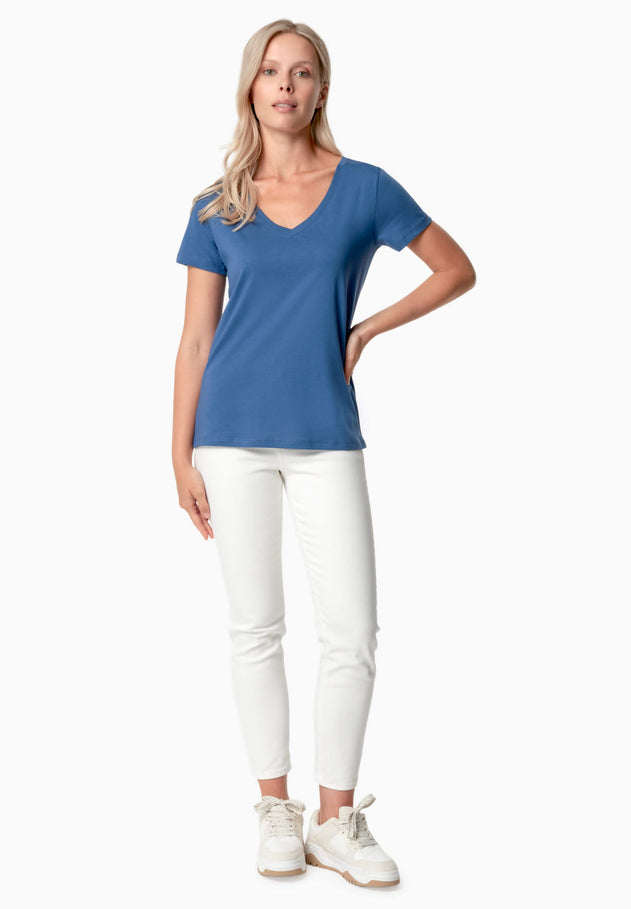 Tamarra T-paita Light Navy Blue