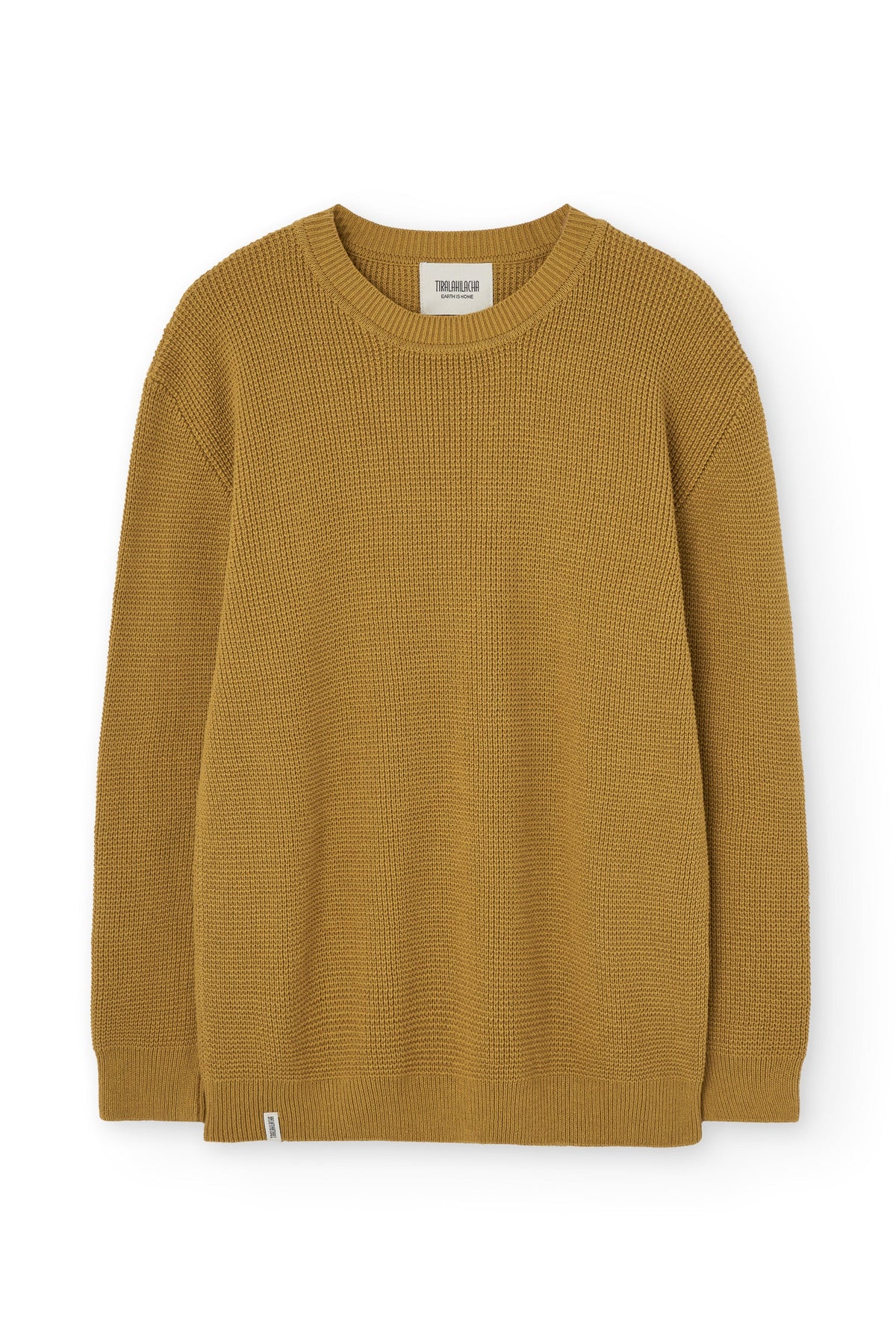 Men's Tam Organic Cotton Sweater Mustard