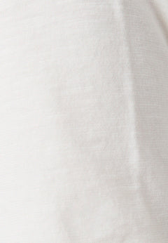Women's Basic Round Neck T-Shirt Off White