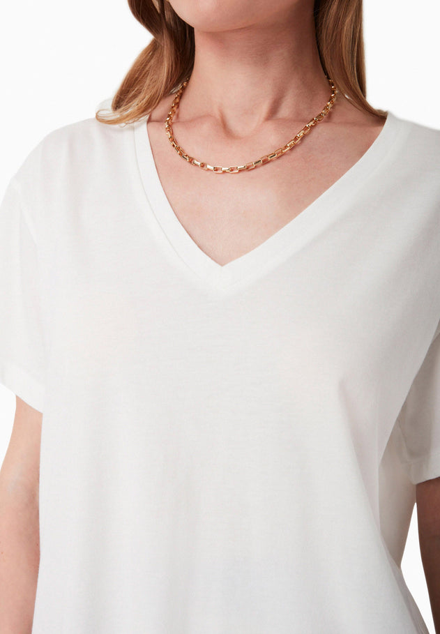 V-Neck T-Shirt Off-White