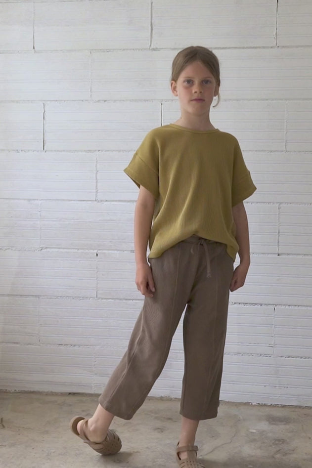 Kids' Hallow Waffle Pants Brown
