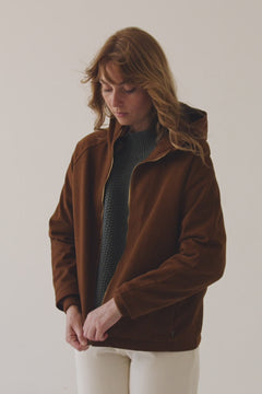 Turina Jacket Organic Cotton in Terracotta