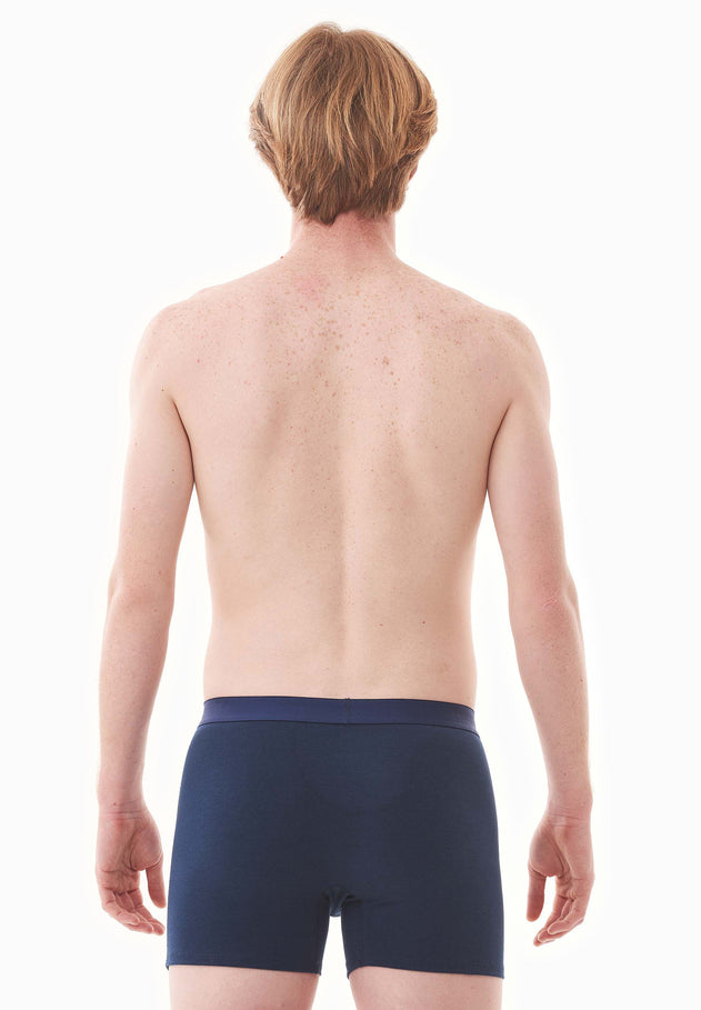 Brunno Boxer Brief 6 Pack Navy Blue
