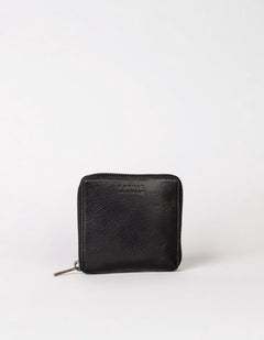 Sonny Square Wallet Stromboli Leather Black