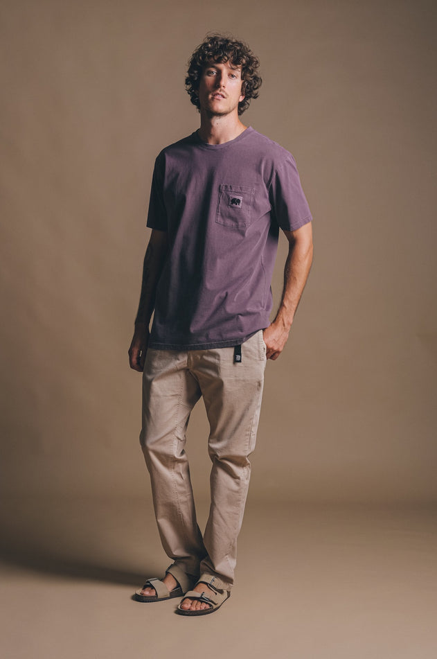 Garza T-Shirt Sunset Purple
