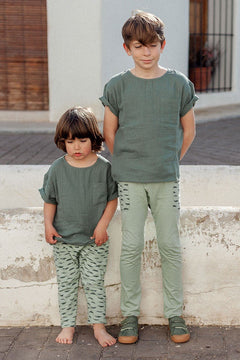 Kids' Edel Pants Green