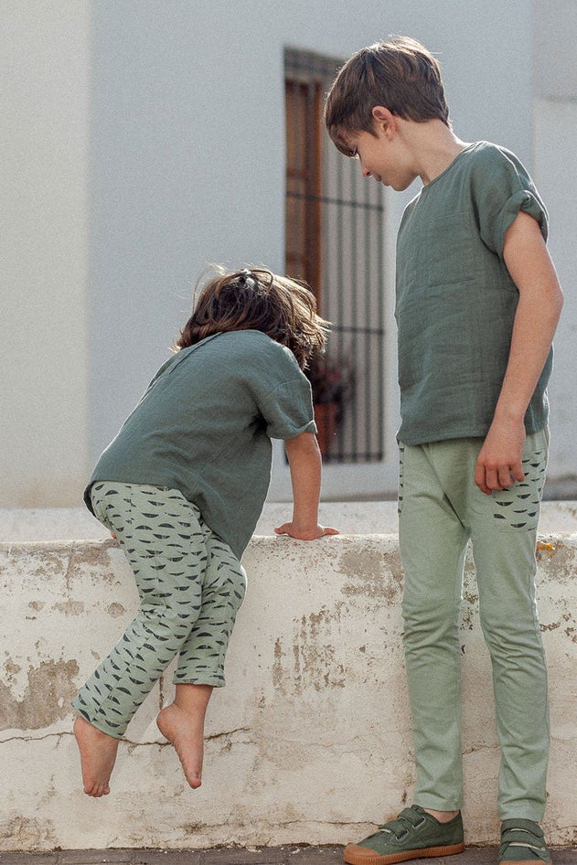 Kids' Edel Pants Green