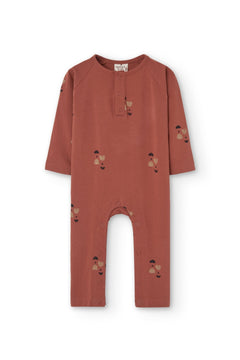 Baby's Guida Long Sleeve Jumpsuit Twilight Mars Red