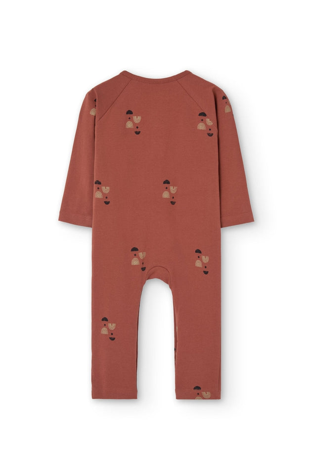 Baby's Guida Long Sleeve Jumpsuit Twilight Mars Red