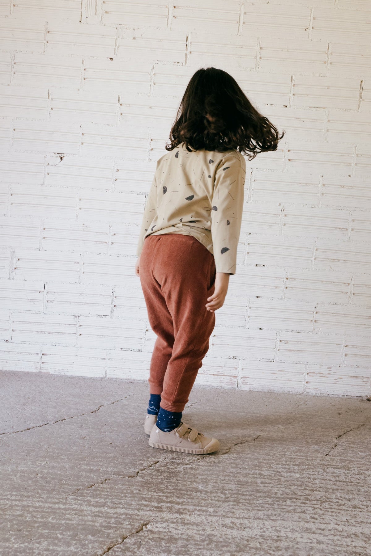 Kid's Galina Terry Pants Mars Red