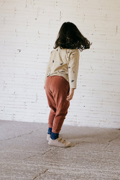 Kid's Galina Terry Pants Mars Red
