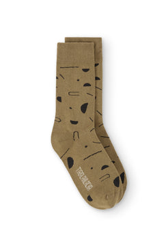 Kids' Crew Socks Beige Sideral Rain