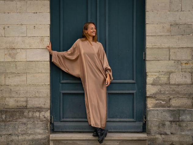 Sion Dress Beige