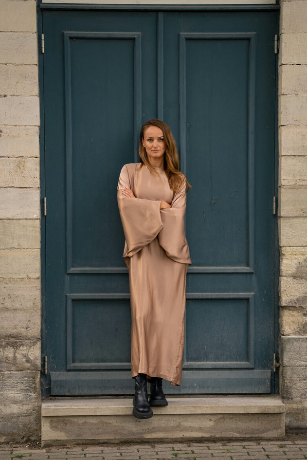 Sion Dress Beige