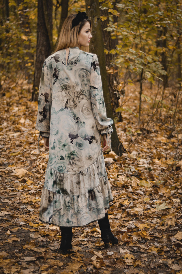 Flora Green Dress