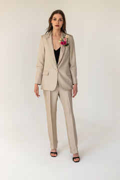 Silk Pants Champagne