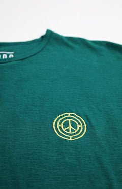 Kin Tee Organic Cotton Teal Green