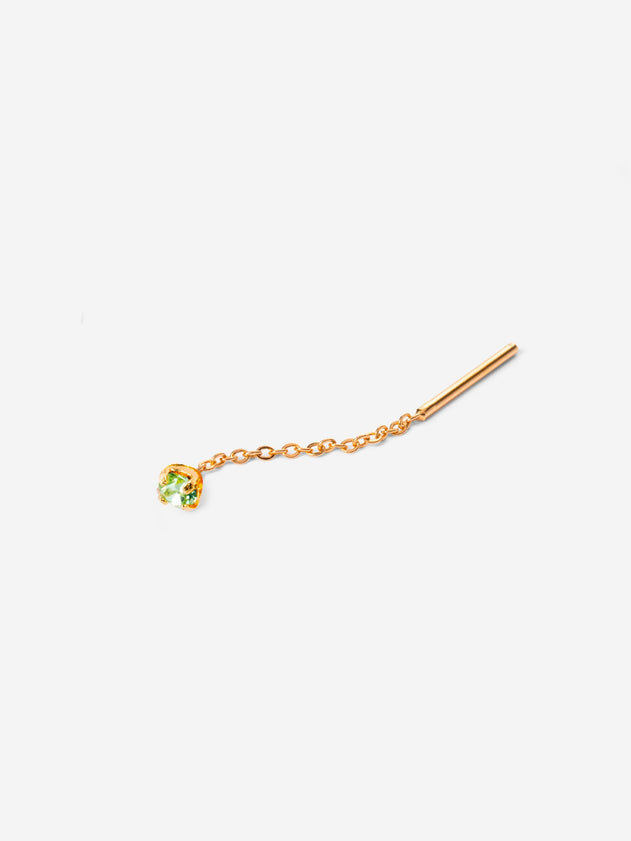 Marius Chain Earring Light Green